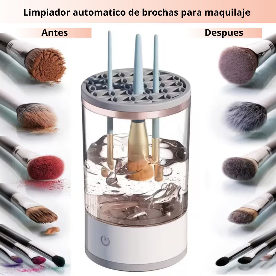 Limpiador Eléctrico de Brochas – Limpieza Rápida